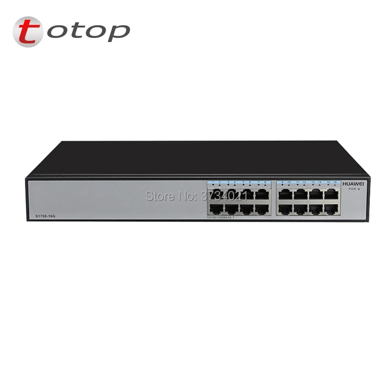 Huawei S1700 16G 16 портовый гигабитный мониторинга сетевой коммутатор 10/100/1000 base TX с 4 8