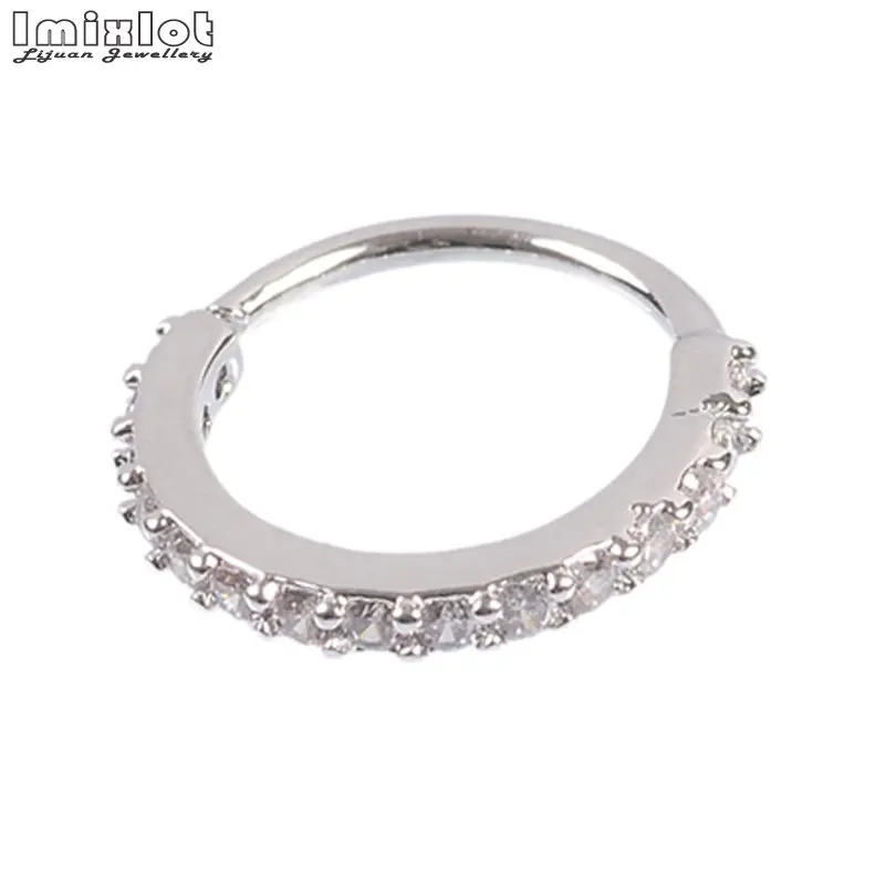 3 шт. кольцо для пирсинга носа с фианитом|Украшения тела| |