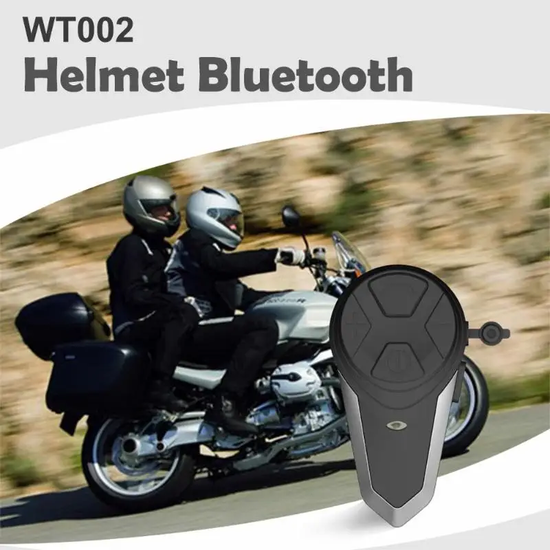 Bluetooth гарнитура VODOOL S3 для мотоциклетного шлема дальность 1000 м|Наушники шлемов| |