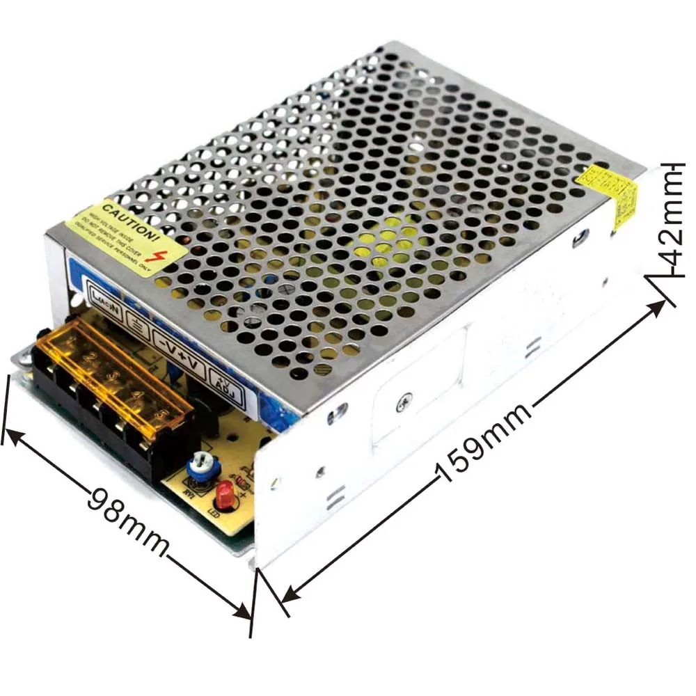 10 шт. импульсный источник питания для камеры видеонаблюдения 220 В перем. Тока|power