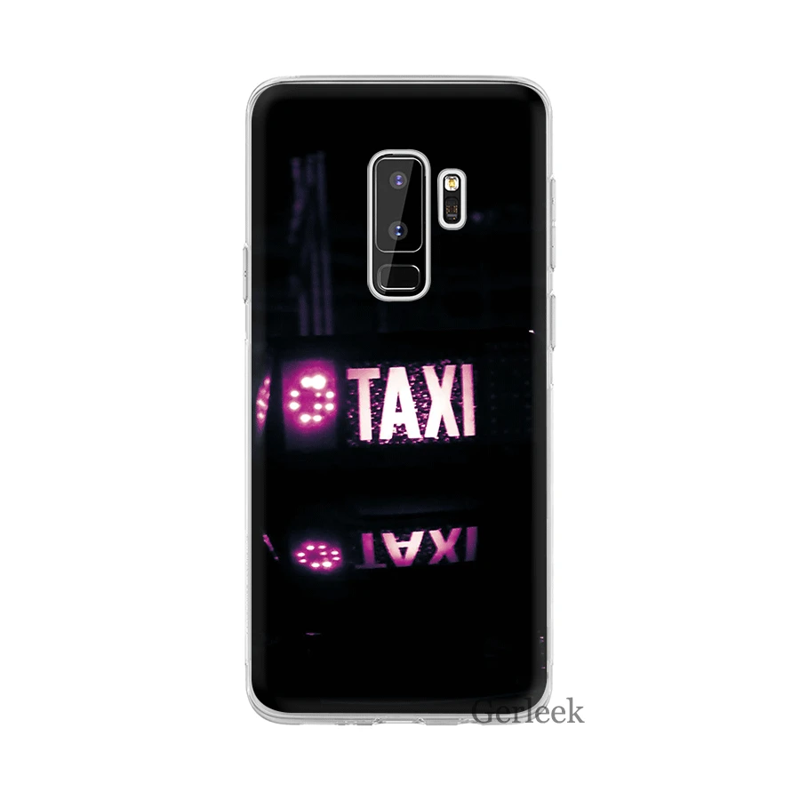 Чехол для телефона Desxz Taxi Samsung Galaxy S3 S4 S5 S6 S7 Edge S8 S9 S10 S10e Plus Note 8 9 | Мобильные телефоны