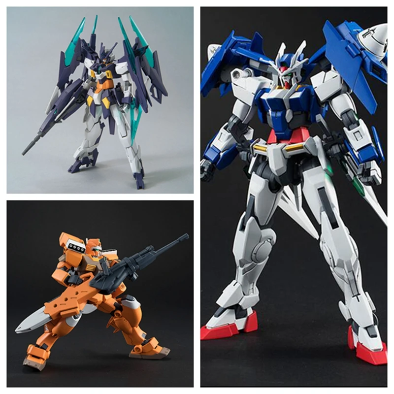 Bandai Gundam Модель hgbd 1/144 создатель ОО 00 Сталкер AGE2 Magnum сборочный ПВХ собираемая модель фигурки кукол