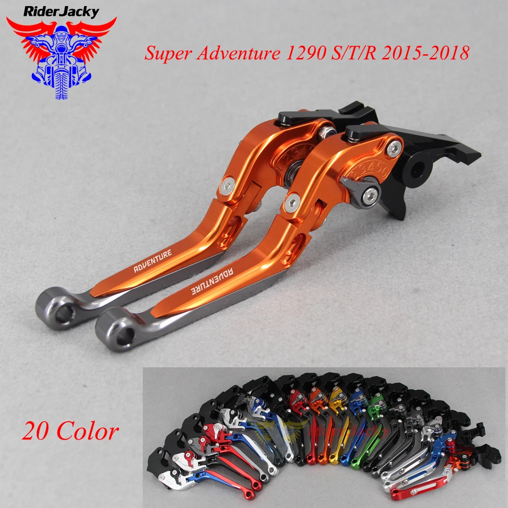 Выдвижные складные рычаги тормозной муфты CNC для KTM Super Adventure 1290/t/R 2015 2018 2017