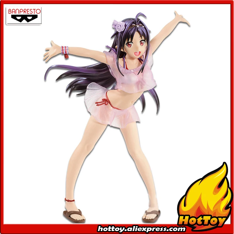 100% оригинальная Коллекционная Фигурка Banpresto EXQ-Yuuki из искусства меча