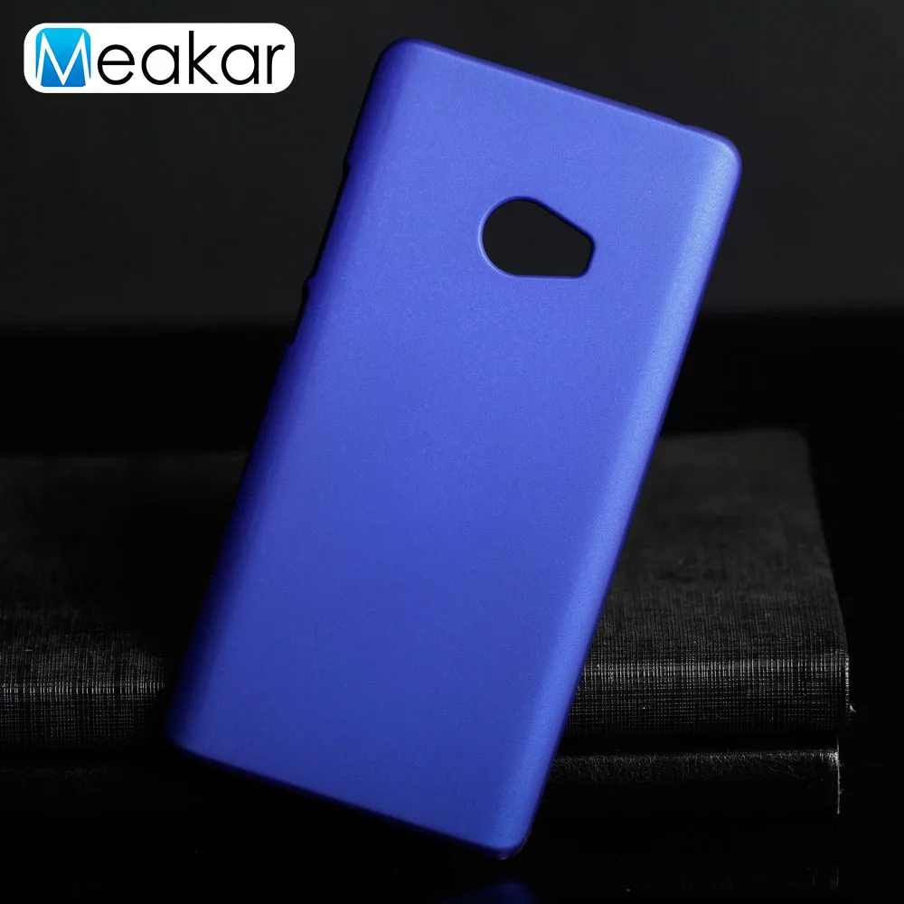 Blue Matte Plastic Coque Cover 5.7For Xiaomi Mi Note 2 Case For Xiaomi Mi Note Minote 2 Note2 Minote2 Phone Back Coque Cover Case - Цвет: Blue