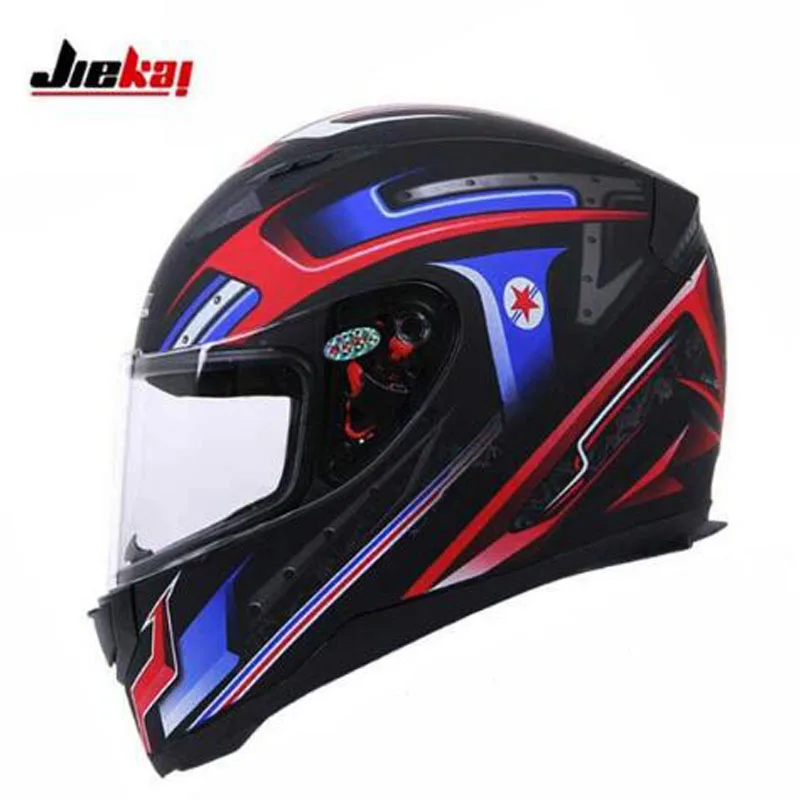 Мотоциклетные шлемы JIEKAI JK313 новинка 2018 зимние теплые женские и мужские гоночные