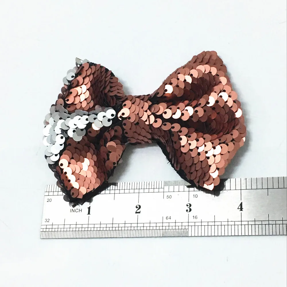 30 шт./лот, 4 ''блесток Spangle Луки, волос бантом для одежды и головных уборов оголовье аксессуары для волос