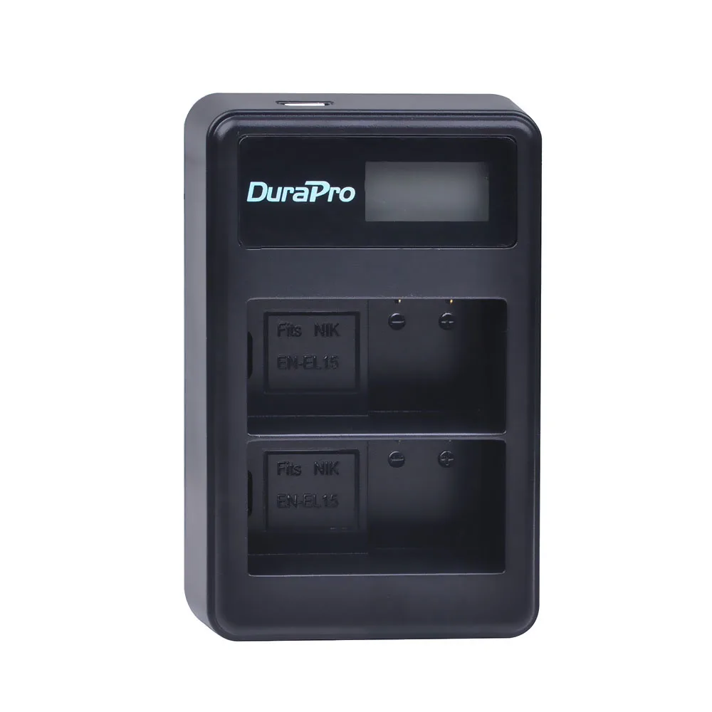 EN-EL15 ENEL15 EN EL15 Lion аккумулятор + LCD USB двойное зарядное устройство для камеры Nikon D800E