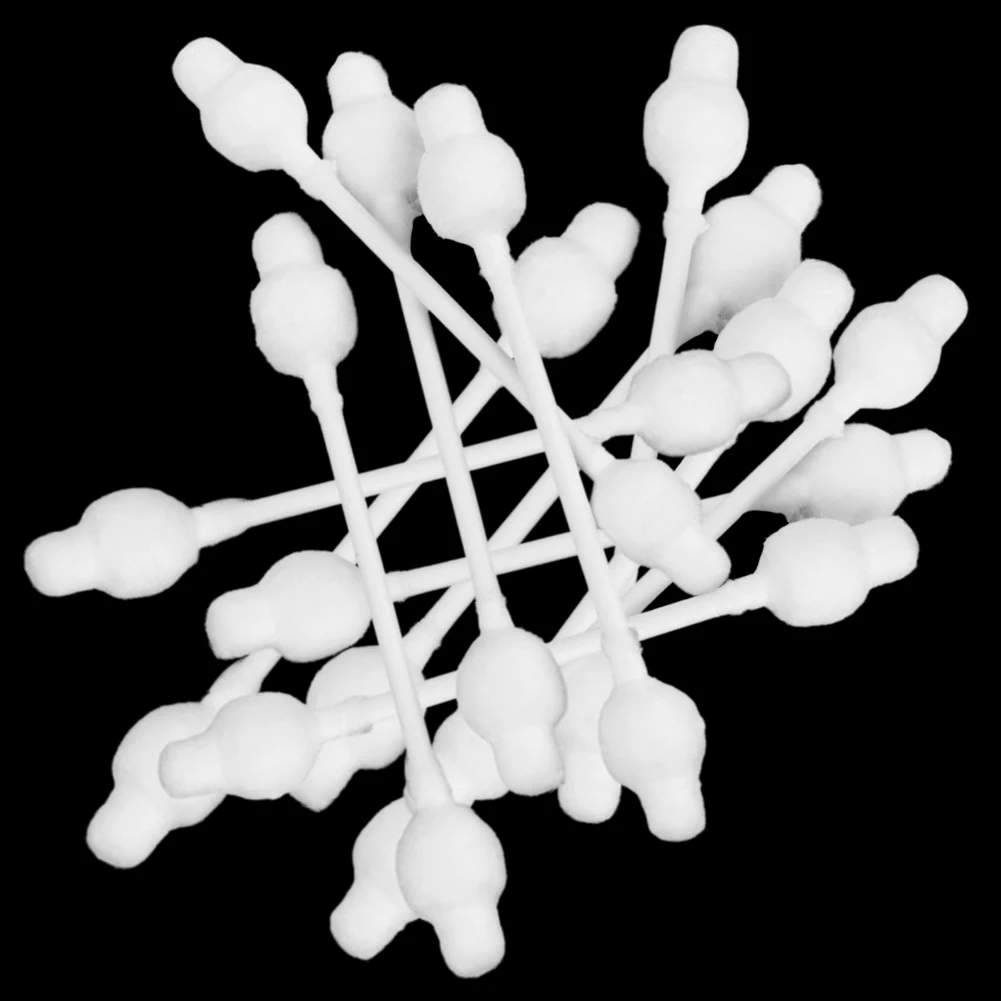 Детская безопасная хлопчатобумажная коробка для прибл. 55 шт|Ватные палочки| |