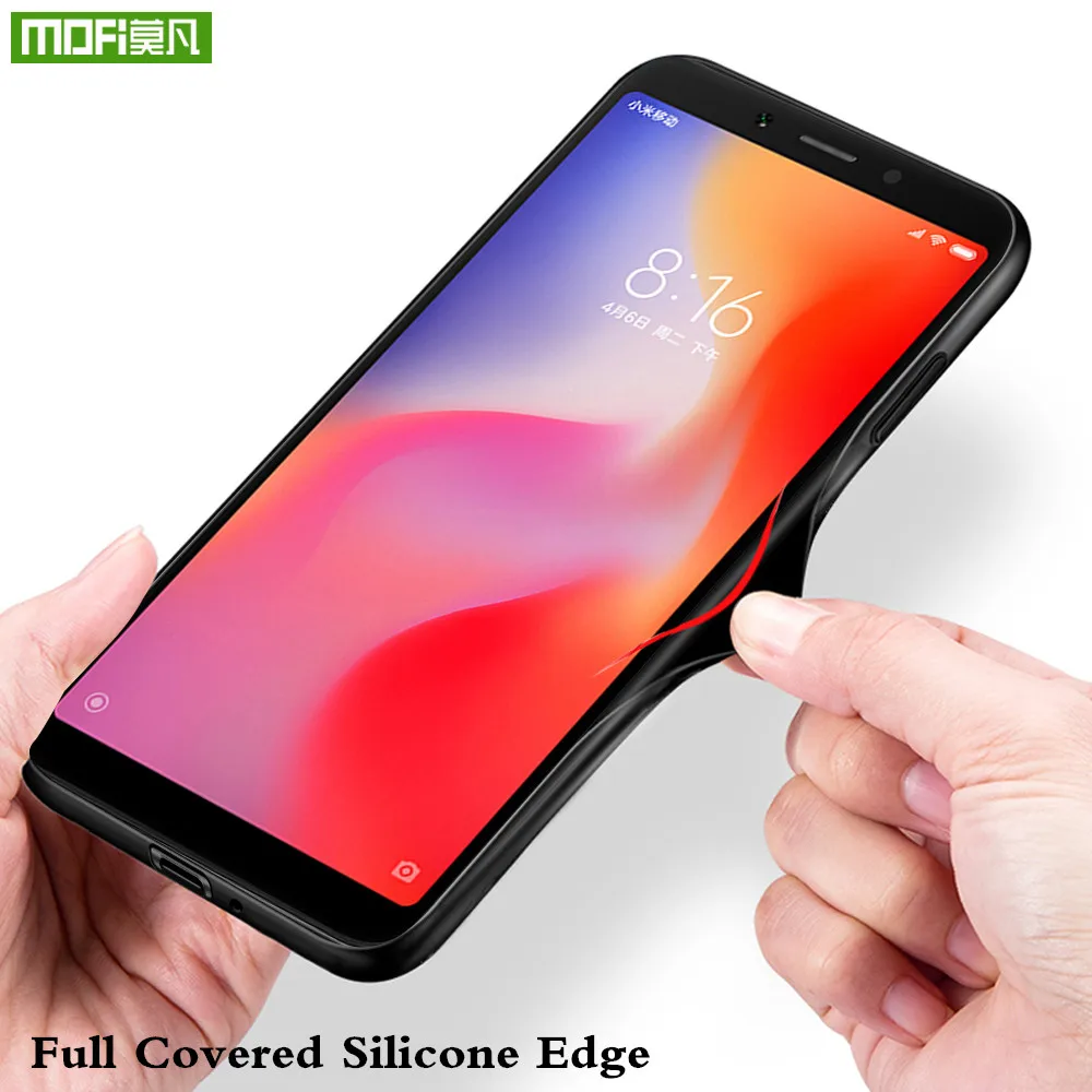 Оригинальный чехол MOFi для Xiaomi Redmi 6 силиконовый из ТПУ Xiomi 6A поликарбоната Mi Redmi6 с