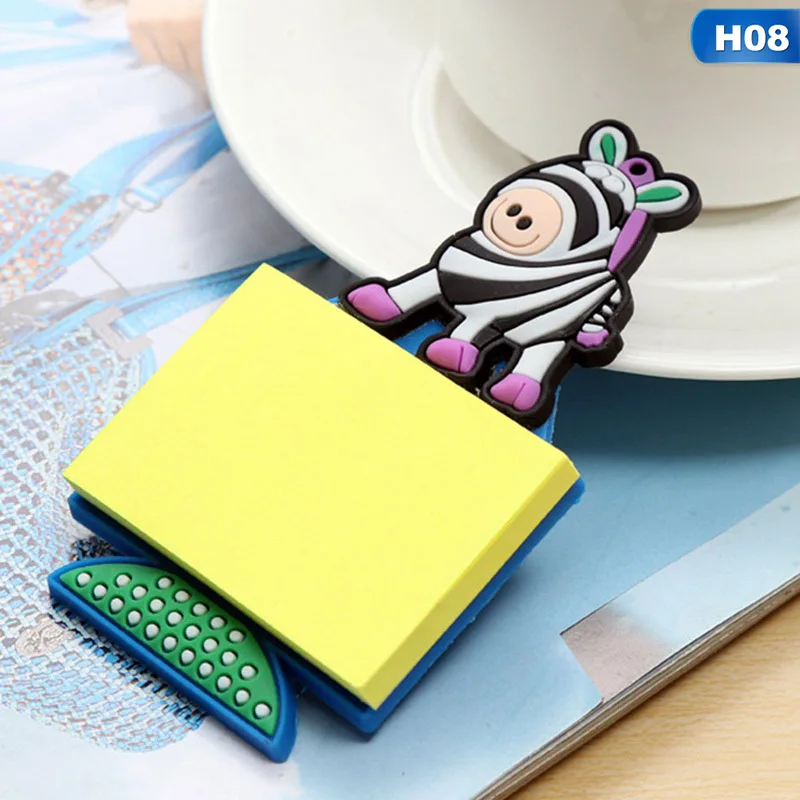 Kawaii животные дизайн Note бумажный магнит на холодильник прекрасный кот магнит на холодильник украшение дома кухни магниты на холодильник Примечание - Цвет: 08