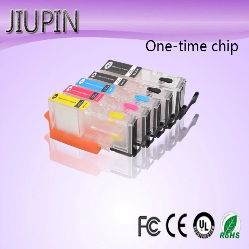 

JIUPIN PGI580 PGI-580 CLI-581 Refillable Ink Cartridge For Canon CLI581 PGI 580 PIXMA TR7550 TR8550 TS6150 TS8150 TS9150 TS9155
