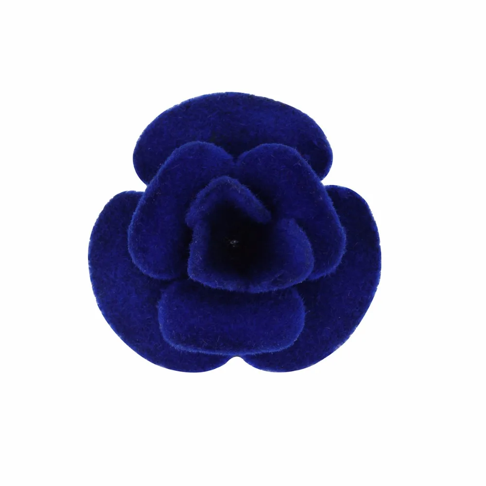 Оптом брошь булавки мода синий цветок броши для леди классические аксессуары XR163