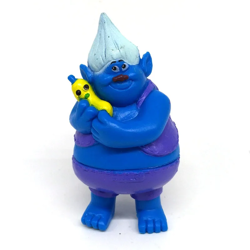 6 шт. 3D Dreamworks тролли Экшн фигурки игровой набор из ПВХ куклы игрушки троллей для