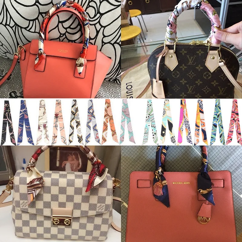 Модные маленькие шелковые квадратные платки воротник небольшой площади