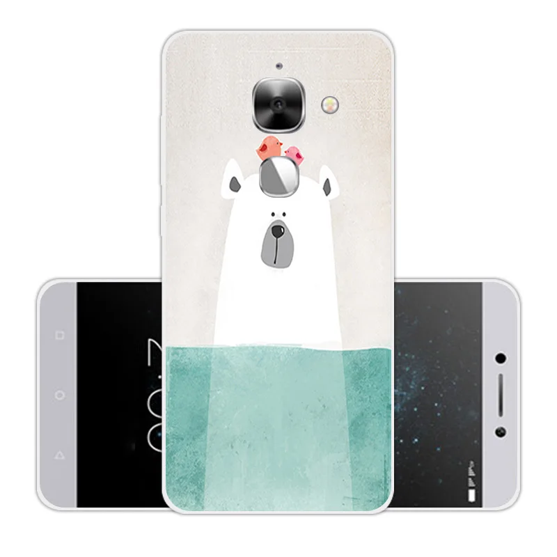 Чехол для телефона LeEco Le Max 2 Прозрачная силиконовая розовая задняя крышка 5 7 дюйма