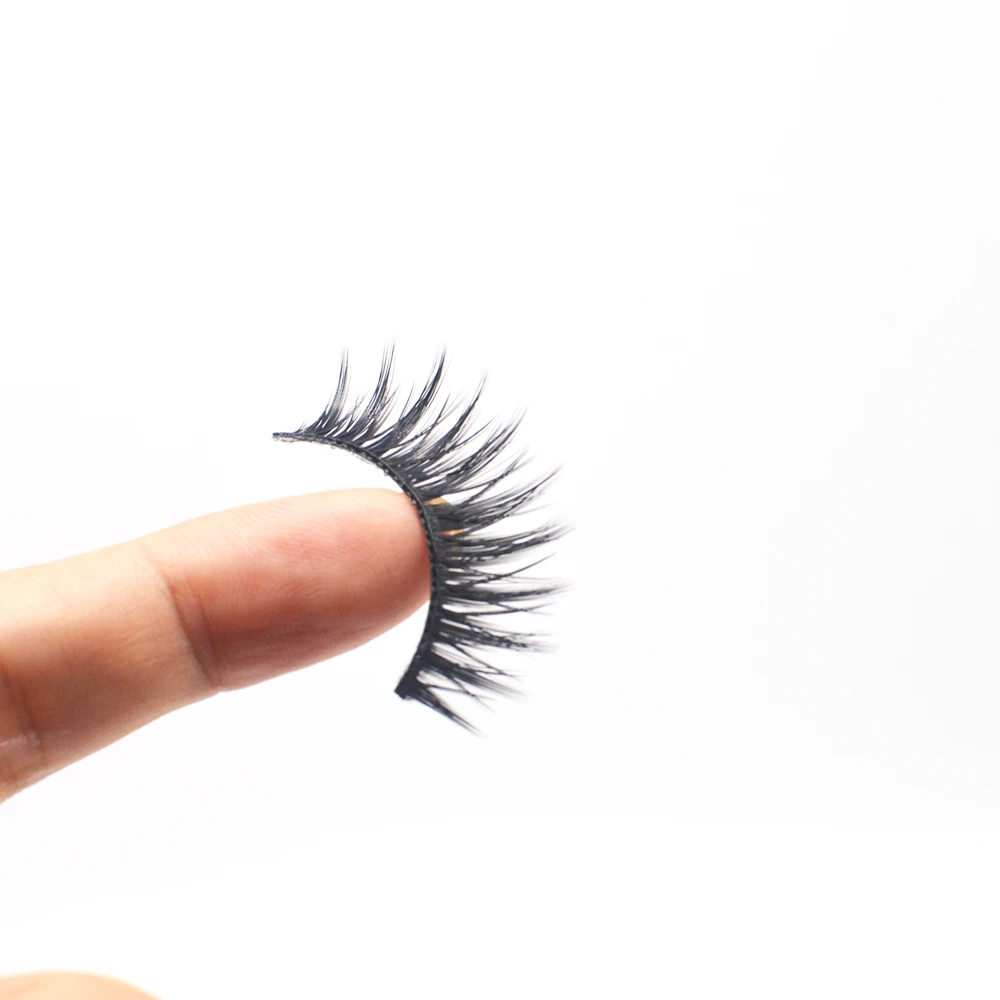 5Pair long cross False Eyelashes Makeup Cilia Beauty tool Thick Eyelash Women Cotton Stalk Professional eyelashes A045 | Красота и