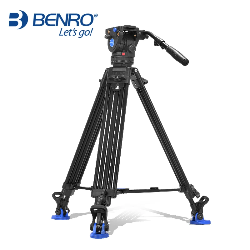 Benro BV6 Профессиональный штатив Трипод для камеры/видео Трипод/Dslr видео с