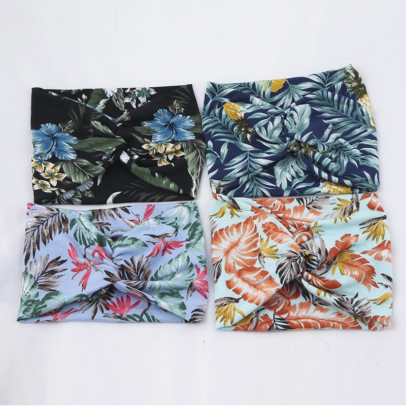 Богемные эластичные повязки для женщин Многоцветный Повседневный стиль