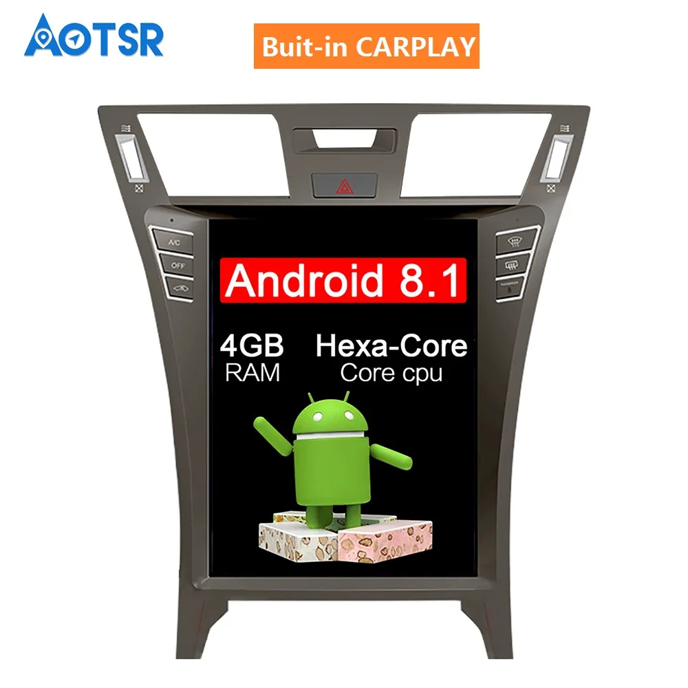 Автомобильный мультимедийный радиоплеер 12 1 дюймов экран ISP Android 8 для Lexus LS460 GPS
