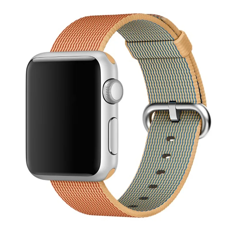 Спортивный тканый нейлоновый ремешок для часов apple watch 42 мм/38 браслет наручные