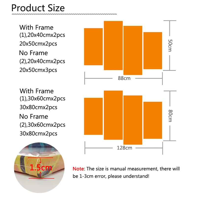 4 шт. Печать HD Painting Модульная современная пейзаж озеро натуральный снег Арт Холст Печати настенные картины Ванная комната Домашний декор.