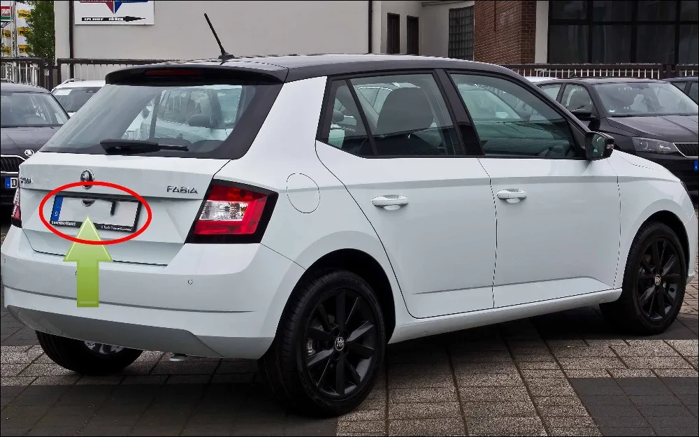 AUTONET заднего вида Камера для Skoda Fabia 3 Нью-Джерси MK3/Combi~ /CCD/Ночное видение/Обратный Камера/номерной знак Камера