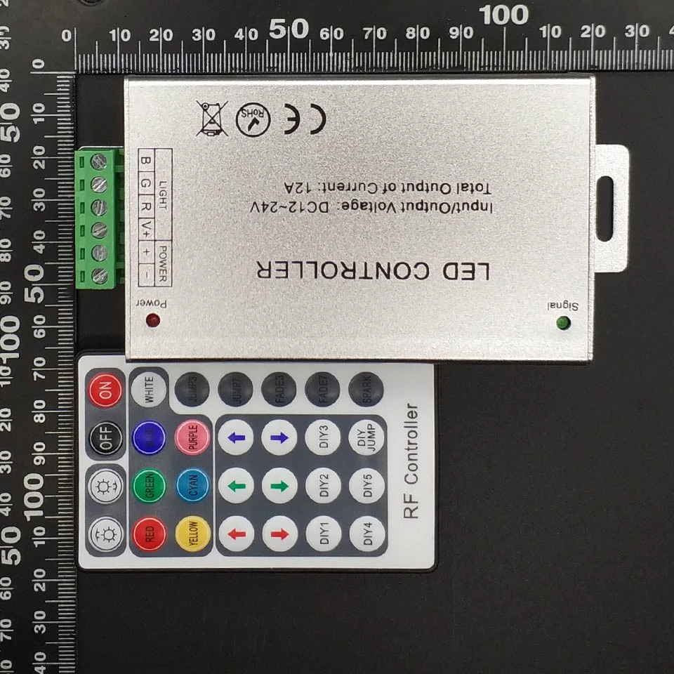 Светодиодный контроллер аксессуары для освещения rgb-контроллер радиочастотный