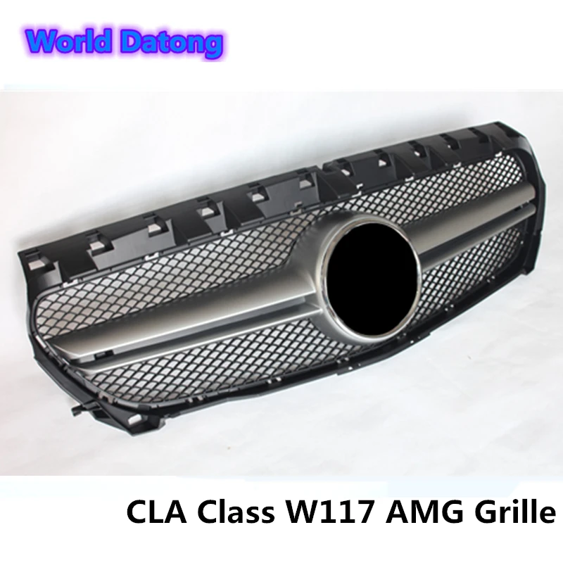 W117 подтяжка лица AMG Передняя решетка для Mercedes CLA класс ABS Материал C117 Benz автомобиль