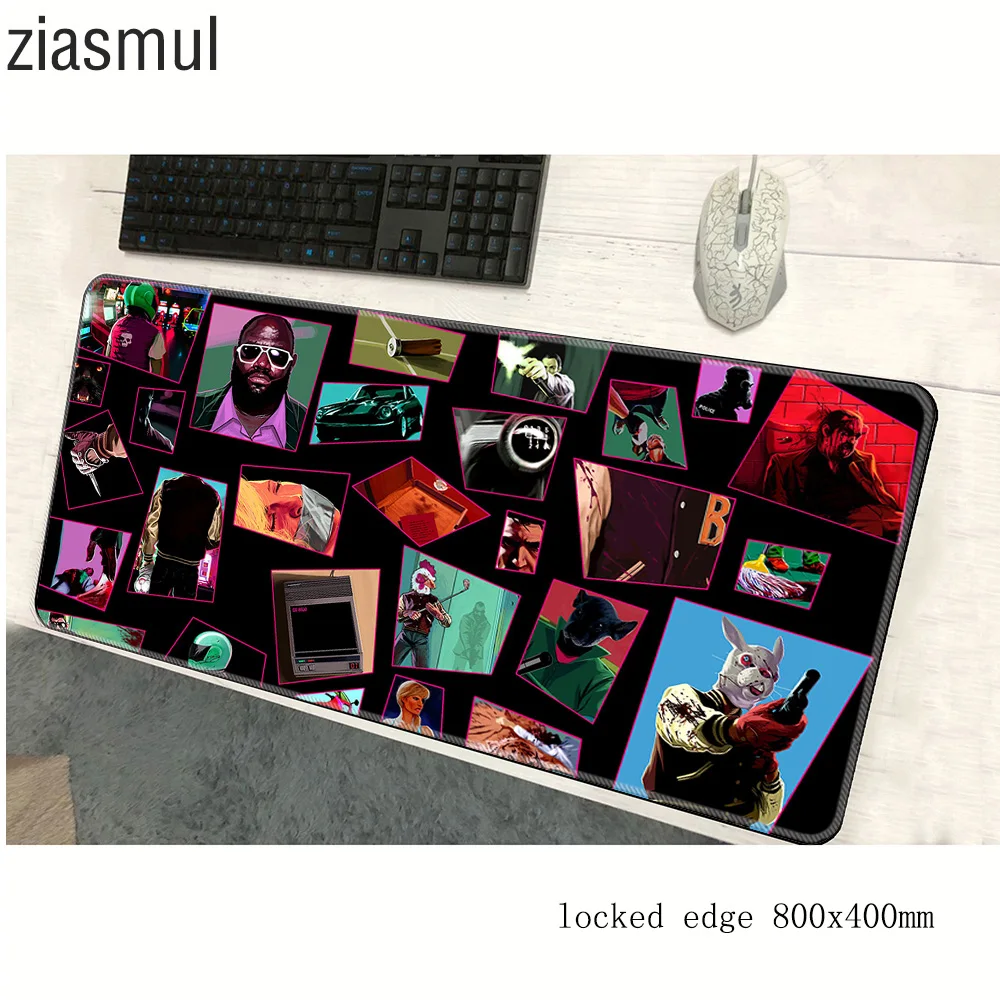 Коврик для мыши hotline miami 800x400x3 мм коврик notbook компьютерный большой игровой геймер