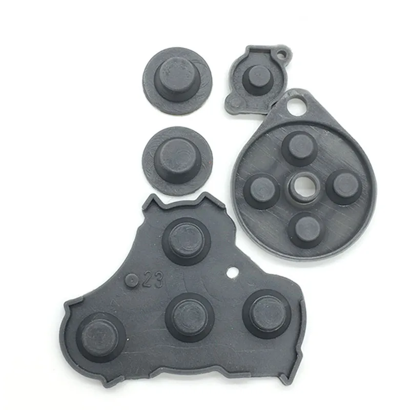 10 комплектов силиконовые накладки на кнопки для Nintendo GameCube NGC|pad pad|pad buttonpad controller |