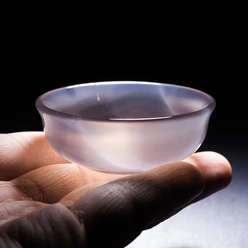 Чайная чашка 15 мл из натурального нефрита чайная чаша ручной работы с камнем