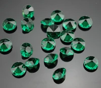 2000pcs 10mm green acrylic diamond confetti table scatter crystals wedding party table decoration