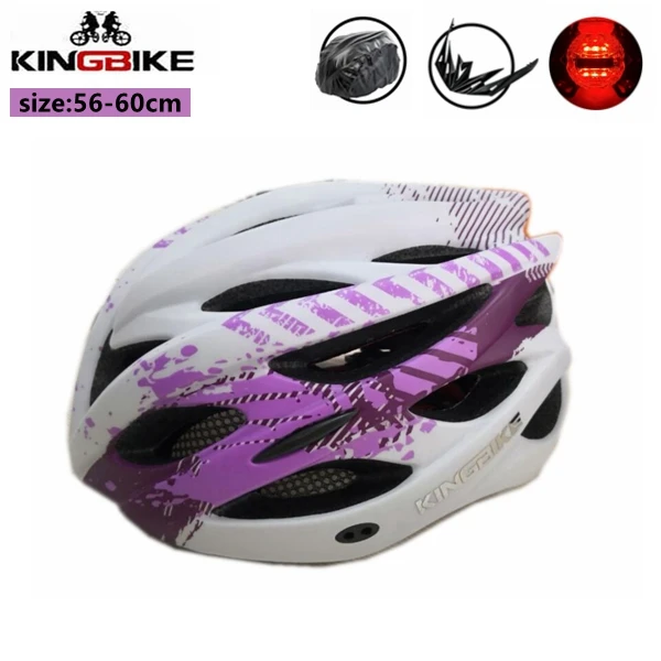 J-675-purple KINGBIKE велосипедный шлем для женщин и мужчин велосипедный шлем MTB велосипед езда по горной дороге безопасность Спорт на открытом воздухе легкий Casco ciclismo - Цвет: J-675-purple