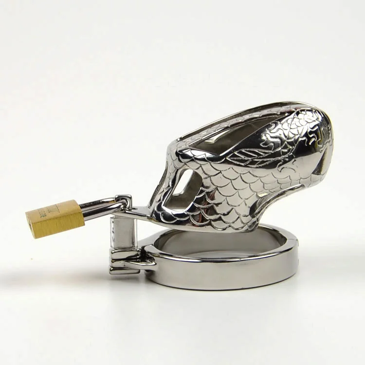 SODANDY маленькое мужское устройство целомудрия стальное кольцо для пениса клетка