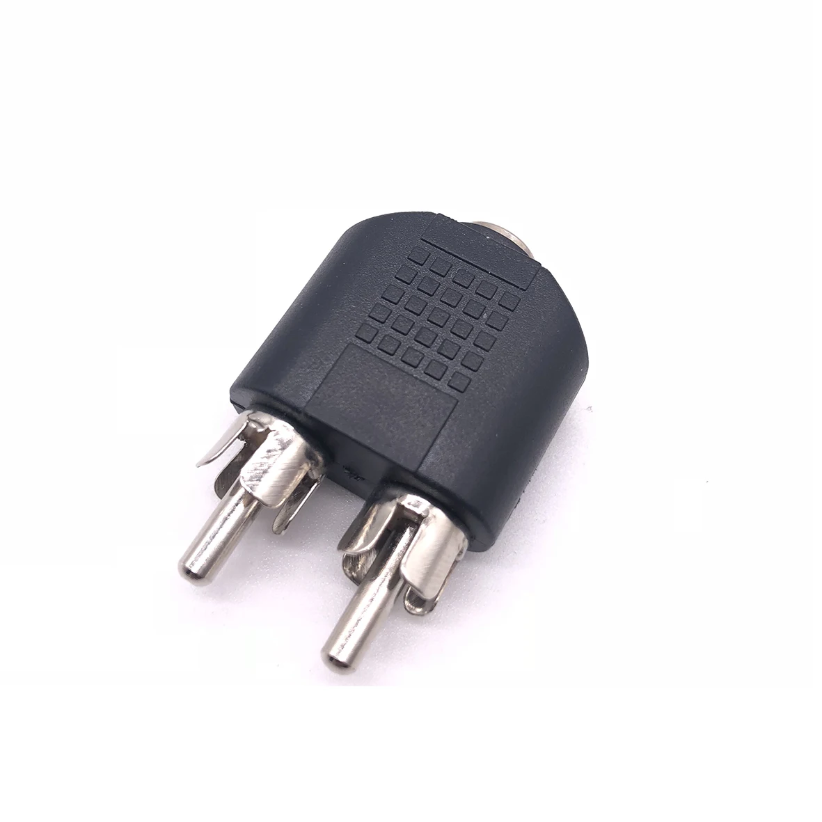 3 5 мм AUX Female to 2 RCA Male Audio Stereo Adapter Jack Plug Splitter коннектор для телефона MP3 PC ноутбук