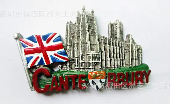 

Canterbury Travel fridge stickers