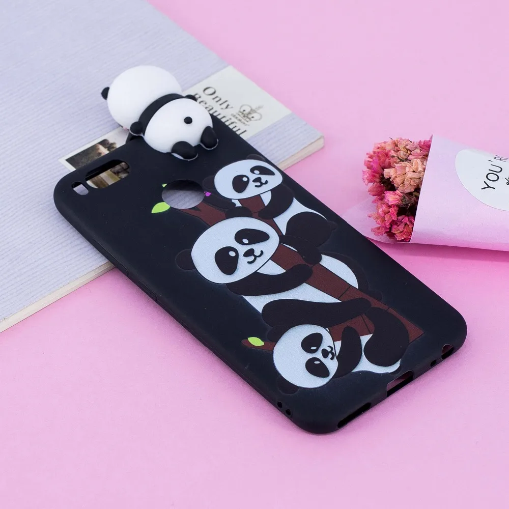 Мягкий ТПУ чехол для телефона для Coque Xiaomi Red Note 5 6 Red 6A 7 GO Note 7 6 Pro Чехол панда Единорог сова мультфильм кукла игрушки Etui Funda