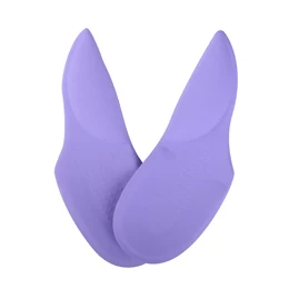 Purple Sunvo 3/4 ортопедическая повязка Acne вставка для женщин плоская коррекция ног Высокий каблук Ортопедическая подушка коврик ортопедический массаж обуви вставка - Цвет: Purple