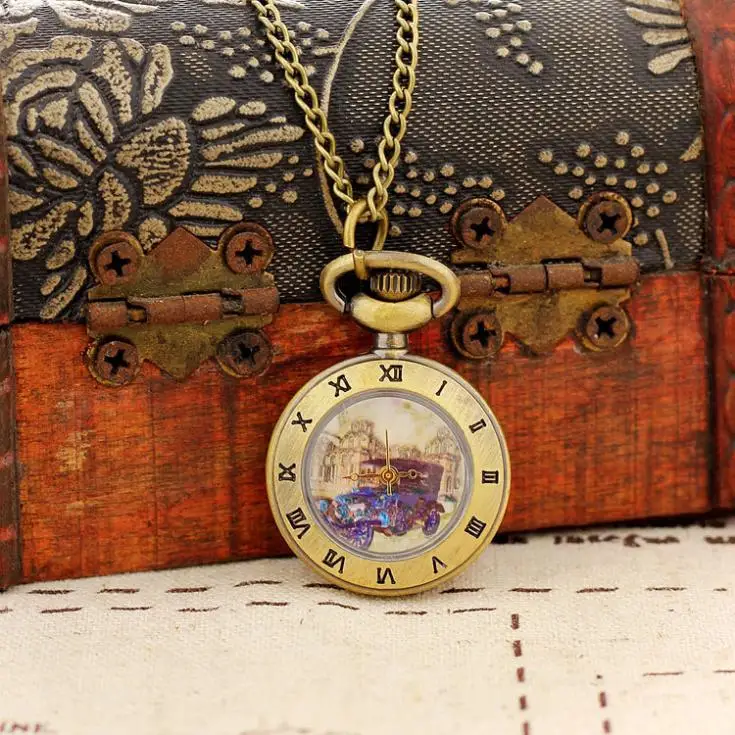 Min order US$10 Necklace Pendant Clock Pocket Watch Quartz Analog Small Women Mini Gifts High Quality Dropship | Наручные часы