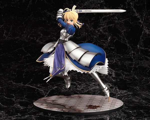 HKXZM Anime 25CM Fate Stay Night Saber Lily Excalibur PVC Figure Game Collectible Toy Brinquedos Model | Игрушки и хобби