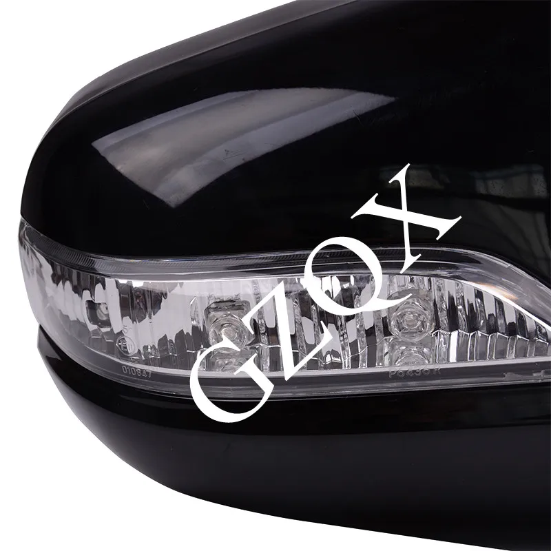 Capqx 2 шт. зеркало для ACCORD 2008 2009 2010 2011 2012 2013 авто электрический складные с подогревом заднего вида Зеркало заднего вида 8 проводов