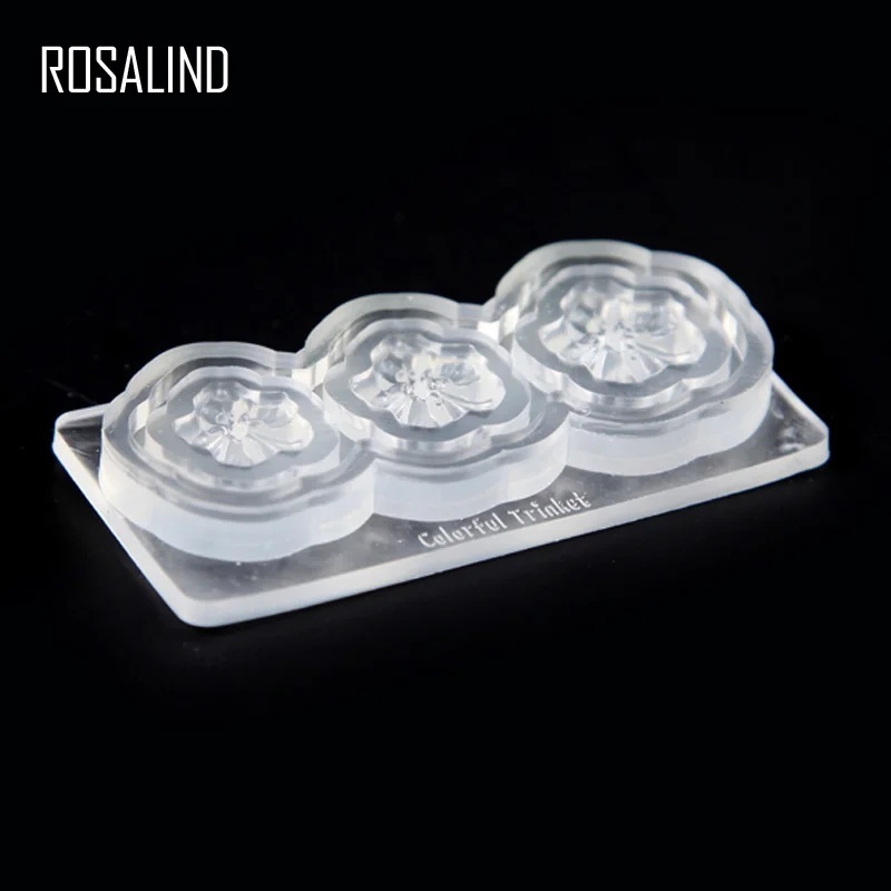 ROSALIND 1 шт. 3D кристалл резьба 10 силиконовые формы порошок резные инструменты для