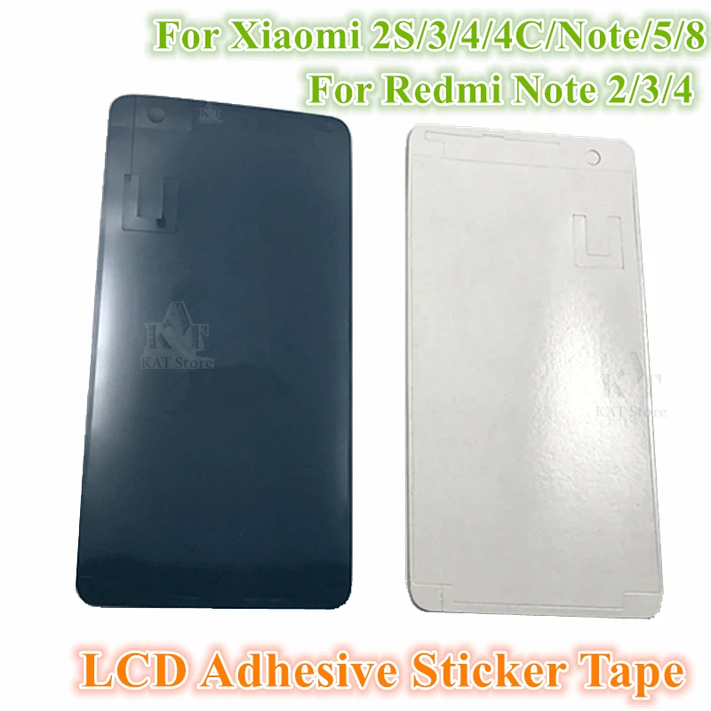 10 шт. водонепроницаемые клейкие ленты для ЖК дисплея Xiaomi Redmi Mi2 2S 3 4C Note 5 6 8|Корпусы