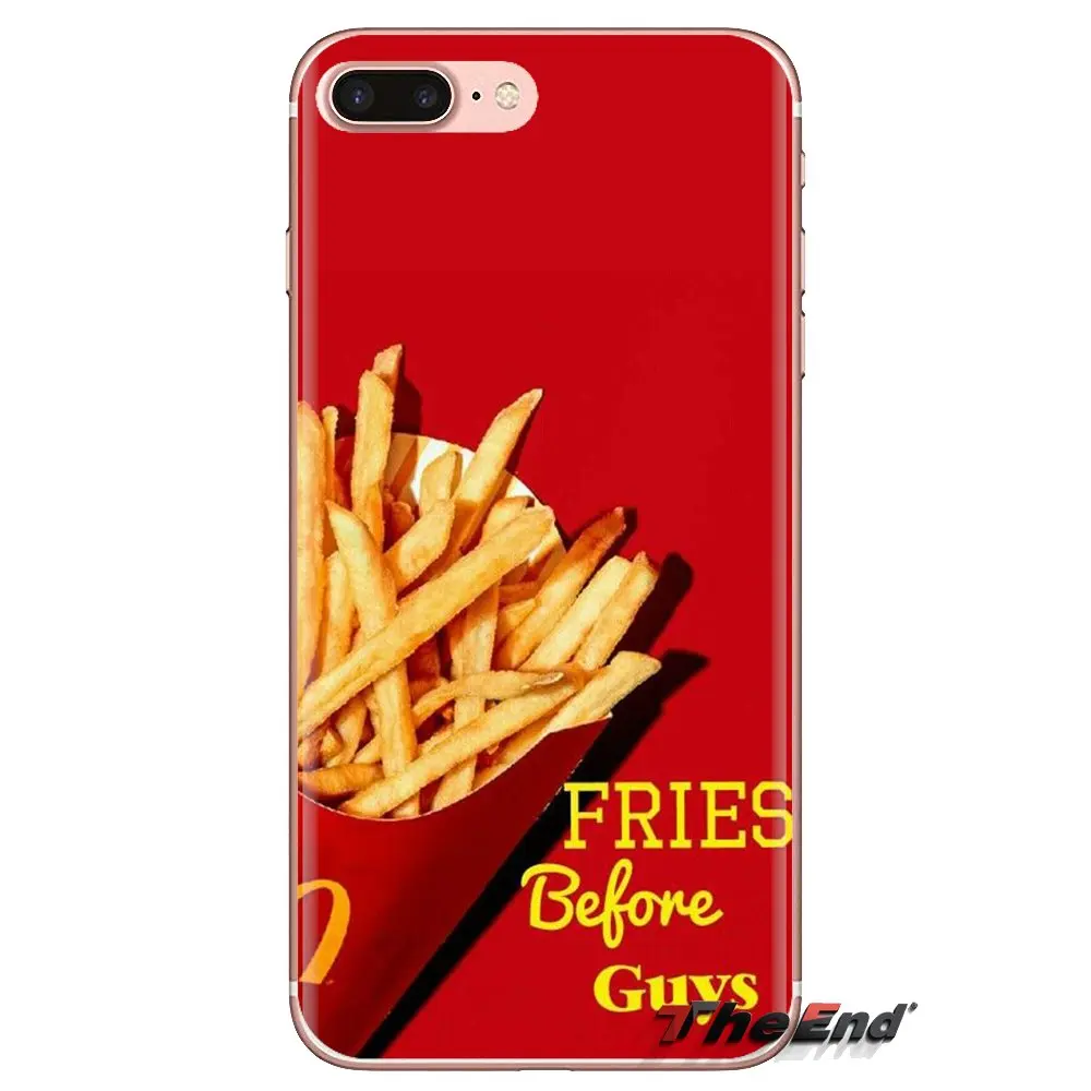 Надпись &quotFries Before Guys&quot Художественный принт для Xiaomi Redmi 4A S2 Note 3 3S 4 4X5 Plus 6 7 6A Pro