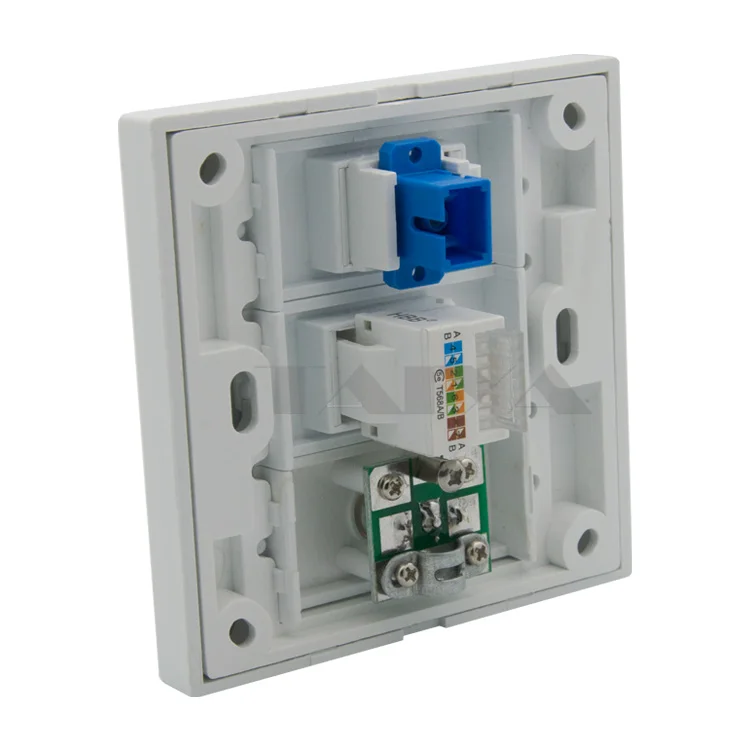 SC fiber RJ45 и TV настенная пластина поддержка DIY пластина|tv wall plate|wall platerj45 and tv |