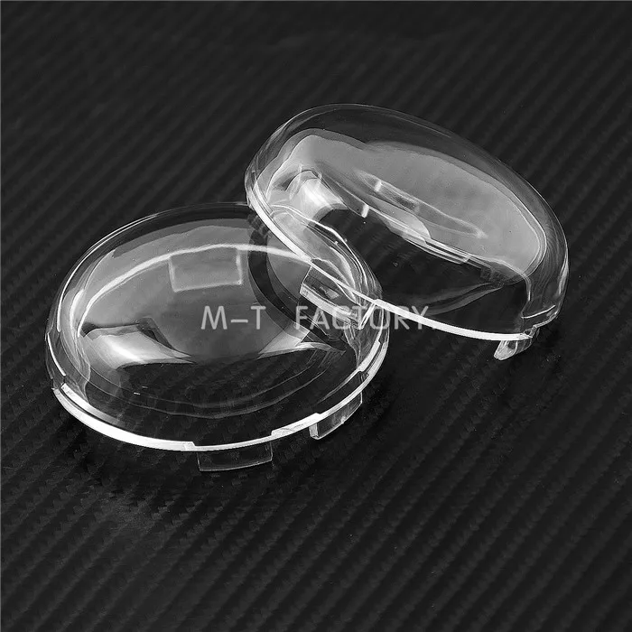 

2 шт., индикатор указателя поворота, крышка объектива для Harley Touring Road King Sportster 1200 883 Softail Dyna Fatboy Street Glide