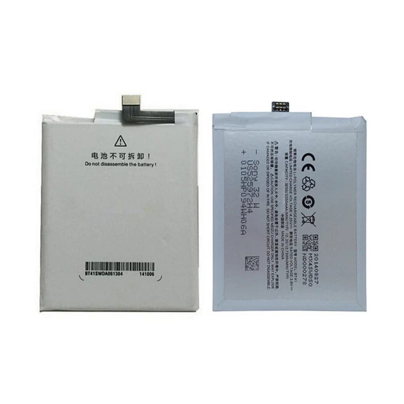 Для Meizu MX4 Pro Battery BT41 3350mAh 100% оригинальная новая сменная аккумуляторная батарея