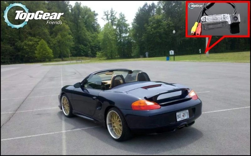 Автомобильная камера для Porsche 986 Boxster 1997 ~ 2004 Высококачественная заднего вида TOPGEAR