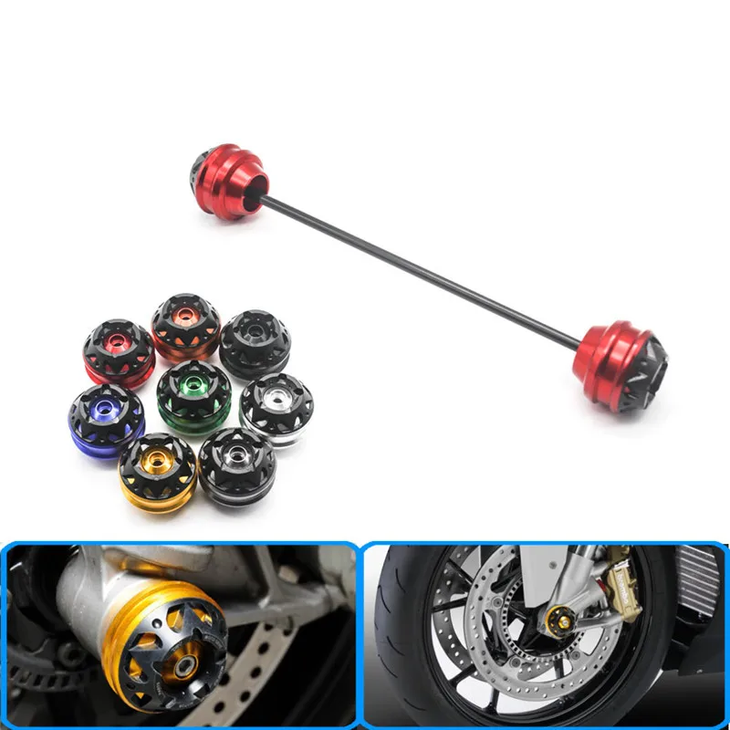 Free shipping for Ducati HYPERMOTARD 821 2013-2015 CNC Modified Motorcycle Front wheel drop ball / shock absorber | Автомобили и